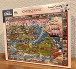 New! White Mountain Nantucket Mass 1000 Piece Rare 2009 Puzzle #533S Jigsaw. Fixed Price $8.52.