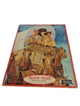 Vintage Whitman Wagon Train Frame Tray Puzzle Tv Western Cowboy Cardboard Inlay. Fixed Price $12.99.