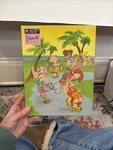 Alvin Chipmunks Puzzle Rollerskate Interlocking 100PC 1990 Rainbow Works 75913-2. Fixed Price $9.00.