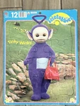 Vtg Hasbro Teletubbies 12PC Tray Puzzle 1998 Tinky Winky Milton Bradley 3-5YRS. Fixed Price $12.00.