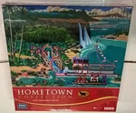 Fern Grotto 1000 Pc Mega Puzzle Tropical Wedding Heronim Art Hometown Collection. Fixed Price $20.97.
