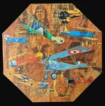 Vtg Springbok The Mothball Squadron 500+ Pc Octagonal Jigsaw Puzzle Airplanes. Fixed Price $26.95.