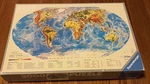 Ravensburger World Map Globe Vintage Puzzle 3000 Pieces 1985 Complete. Fixed Price $24.00.