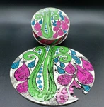 1968 Springbok Mini Thingie Puzzle "lady Celery" By Sandy Miller 7" Pzl 9002. Fixed Price $67.00.