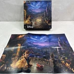 Ceaco Disney Thomas Kinkade Beauty And The Beast Falling Love Puzzle - 750 Pc. Fixed Price $8.99.