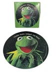 Vintage 1977 Hallmark Springbok Mini Round Puzzle - Yours Truly Kermit The Frog. Fixed Price $11.20.