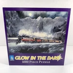 Nib Empire-canadian Pacific Train 1000PC Glow The Dark Jigsaw Puzzle Polar. Fixed Price $16.99.