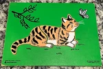 Judy Instructo Vintage Wooden PUZZLE-KITTEN-5 PCS-1990-GUC!. Fixed Price $19.99.