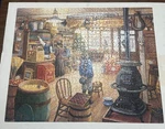 White Mountain The Olde General Store 1000 Pcs Puzzle Complete Box Wear. Fixed Price $11.04.