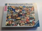 Ravensburger "road Trip Usa" 1000 Pc - Complete. Fixed Price $7.49.