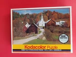 1991 Kodacolor 1,000 Piece Jigsaw Puzzle Waits River, Vermont 18 15/16X26 3/4. Fixed Price $13.50.