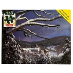 Nos Hoyle 250 Piece Jigsaw Puzzle An Evening Snowy Valley 14X18 Sealed Usa. Fixed Price $13.95.
