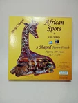 Sunsout African Spots Shaped Jigsaw Puzzle 700 Pieces Eco-friendly Hidden Images. Fixed Price $12.96.