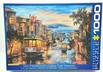 San Francisco Cable Car Heaven Eurographics 1000 Piece Jigsaw Puzzle New Sealed. Fixed Price $10.99.
