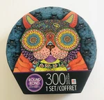Cardinal 300 Piece -irresistible Animals- Round Puzzle 20" Diameter. Fixed Price $29.99.