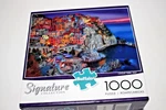 Buffalo Signature Collection 100 Pieces Puzzle Cinque Terre Italy. Fixed Price $13.00.