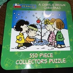 Charlie Brown Christmas Peanuts New- Usaopoly Puzzle. Fixed Price $29.00.