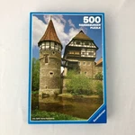 Ravensburger Otto Maier Verlag Puzzle Castle With Water Tower 500. Fixed Price $6.00.