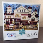 Charles Wysocki Victorian Street 1000 Pc Puzzle Brand, Buffalo Games. Fixed Price $14.99.