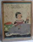 Antique Wooden Frame Tray Childrens Puzzle Game Toy Rare Old. Fixed Price $52.00.