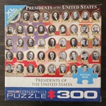 Eurographics 300 Piece Puzzle Presidents Of The United States Speed Puzzling. Fixed Price $9.98.