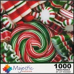 Majestic Puzzles "peppermint Twist" 1000 Piece Rachel Perry. Fixed Price $34.99.
