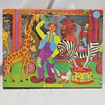 Vintage Circus Sta-n-place Puzzle #132 Built Rite 10.5X13 Frame Tray Nice Cond. Fixed Price $13.99.