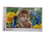 Puzzlers Collection Kitten Bouquet Jigsaw 500 Piece 18 X 11 Floral 10+. Fixed Price $8.99.