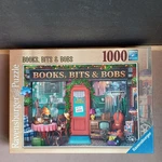 Ravensburger Books, Bits, & Bobs 1000 Piece Jigsaw Puzzle 2023 Missing. Fixed Price $15.00.