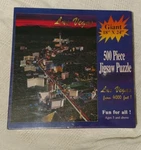 Las Vegas 4000 Feet New Sealed 500 Piece Jigsaw Puzzle 18"X24 Tiffany Design. Fixed Price $19.99.