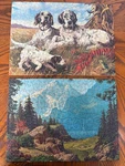 Tuco 250 Piece Tripl-thick Jigsaw Puzzles Dog,mountain Used Complete Vgc. Fixed Price $8.25.