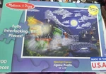 Melissa And Doug Moonlight Express Jigsaw Puzzle 14X19 Fully Interlocking Pieces. Fixed Price $17.50.
