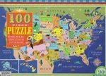 Eeboo United States 100 Pc Map Puzzle, New Age 5 Up, Teacher, Facts 18X27. Fixed Price $19.88.