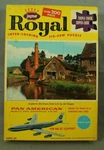 Vintage Old Picture Puzzle Jaymar Royal Pan American Jet Clipper Box. Fixed Price $8.99.