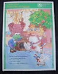 1994 Golden Frame Tray Puzzle Muppet Babies Twelve Days Of Christmas Kermit. Fixed Price $9.99.