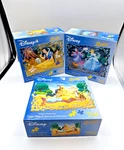 Mega Disney Borders Princess Jasmine Snow White + 750 Pc Jigsaw Puzzle Lot 3. Fixed Price $39.99.