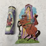 Vintage 1960S 50 Piece Hg Toys Rapunzel Jigsaw Puzzle Complete 14" NO.419. Fixed Price $20.00.