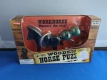 New Schylling Work Horse Wooden Puzzle Game. Fixed Price $9.95.