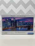 Clementoni 13200PC Brooklyn Bridge Skyline Puzzle Super Large Used. Fixed Price $524.23.