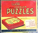 Vtg 1940'S A.c. Gillbert Co. Boxed Problem Puzzles Set Of 6. Fixed Price $65.00.