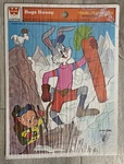 1979 Whitman Bugs Bunny Frame Tray Puzzle Mountain Climber Porky Pig 4512-2C. Fixed Price $8.99.