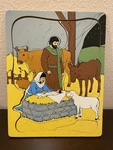 Vtg Religious Christian Bible Wooden Puzzle Lifeway Birth Of Jesus Nativity. Fixed Price $29.99.