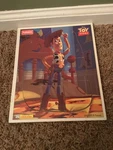 Vintage Playskool Disney Woody Toy Story Wooden 9 Piece Puzzle. Fixed Price $24.99.