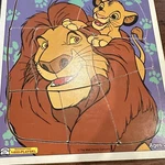 Vintage Playskool Wooden Puzzles The Lion King. Fixed Price $15.99.