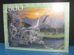 Fx Schmid Path Of The Wolf Spirit 1500 Piece Jigsaw Puzzle Sealed Wolves. Fixed Price $16.99.