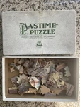 Antique Wood Jigsaw Puzzle - Parker Brothers Pastime Incomplete. Fixed Price $44.99.