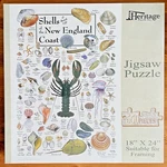 Sealed Shells Beach Life Of The New England Coast 550 Pc Heritage Jigsaw Puzzle. Fixed Price $18.50.