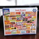 White Mountain Vintage Candy Wrappers" 1000 Piece Puzzle Nib Sealed. Fixed Price $12.95.