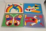 Vintage Lauri Foam Puzzle Lot (4) Complete W/ Boxes 1979 Usa. Fixed Price $49.99.