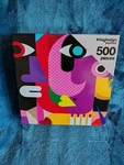 Imagination Puzzles 500 Unique Pieces Modern Art Design. Fixed Price $16.00.